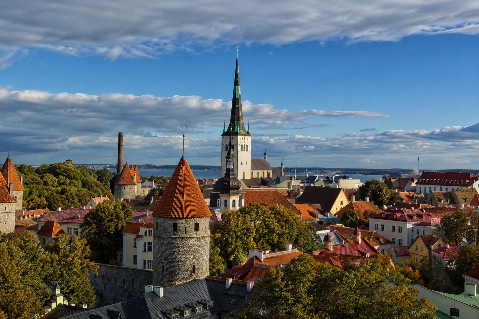 Historic Tallinn, Estonia, where GraniteFreight Dispatch will launch European operations